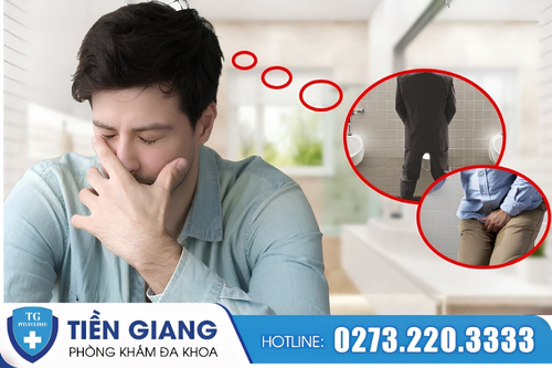 Tiểu không hết là tình trạng xảy ra khá phổ biến ở nam giới.