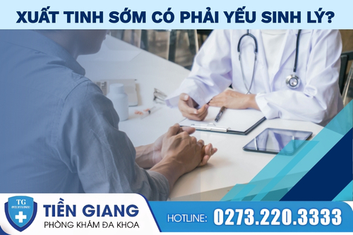 Xuất tinh sớm có phải yếu sinh lý không?